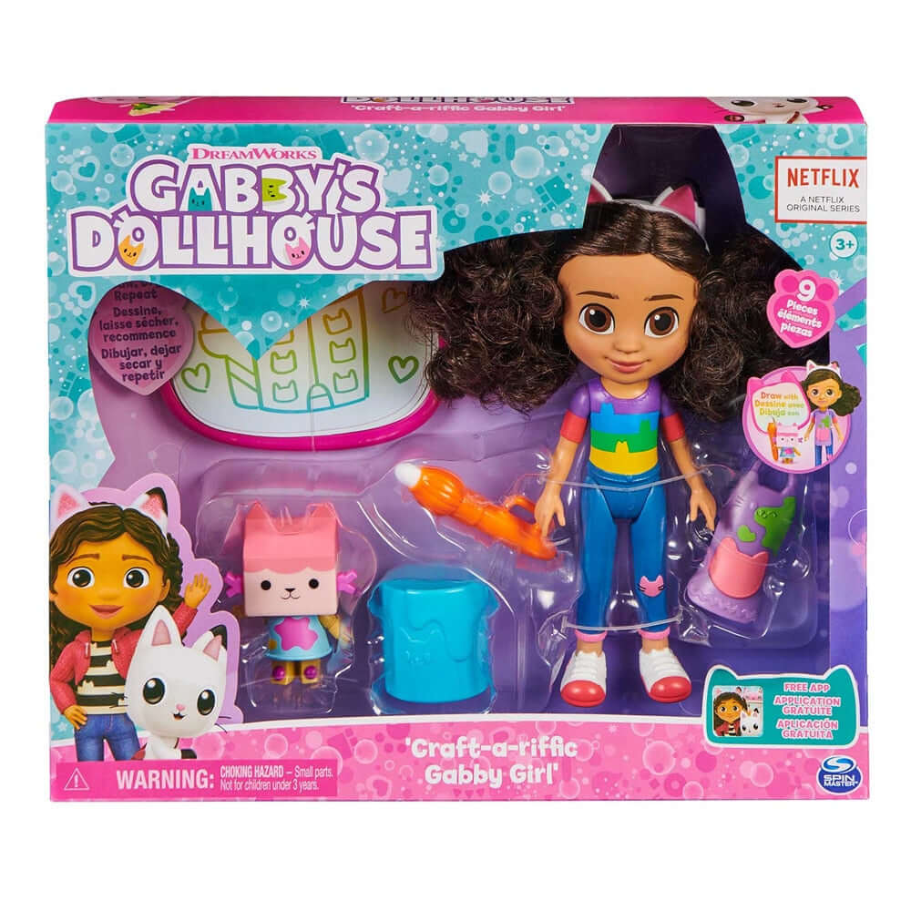 Boneca de Actividades Gabby's Dollhouse - Concentra Mini-Me - Baby & Kids Store