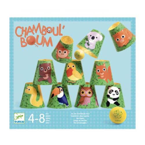 Jogo de Bowling para festas Chamboul Boum | Djeco - Mini-Me