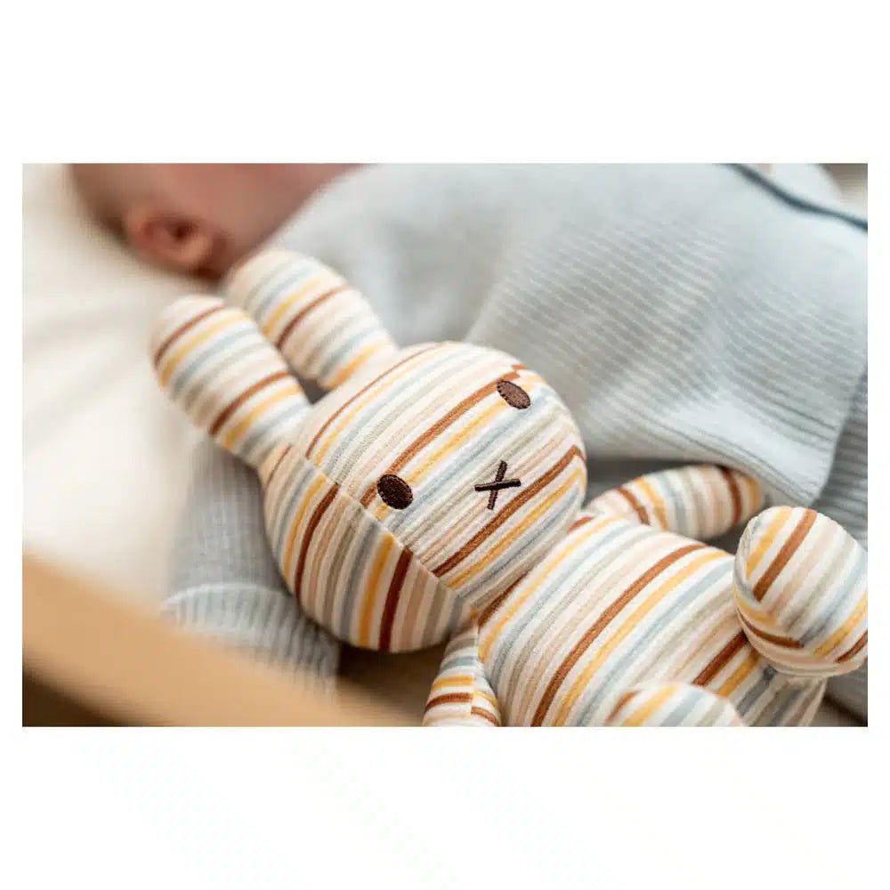Peluche Bunny Miffy 25cm – Stripes all over | Little Dutch Mini-Me - Baby & Kids Store