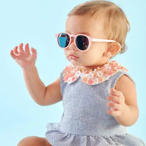 Óculos de sol de criança flexíveis "rosa bailarina" | Babiators