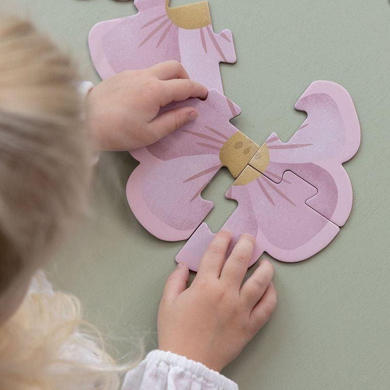 Conjunto de Puzzles - Flowers & Butterflies | Little Dutch Little Dutch Mini-Me - Baby & Kids Store