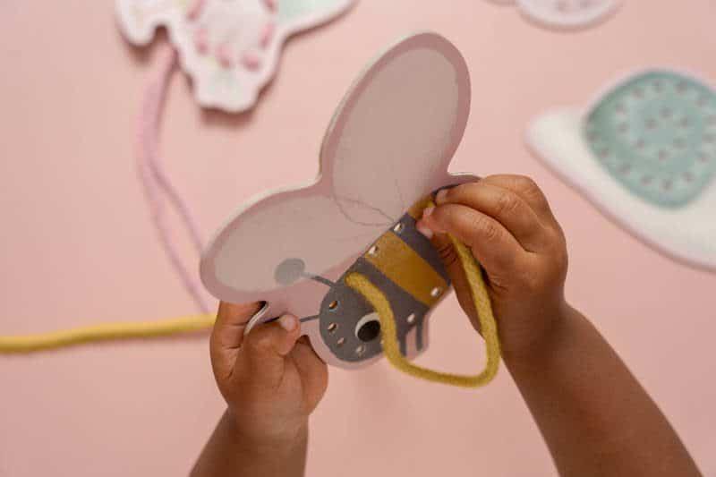 Cartão de Entrelaçar Flowers & Butterflies | Little Dutch - Mini-Me - Baby & Kids Store