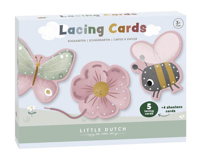 Cartão de Entrelaçar Flowers & Butterflies | Little Dutch - Mini-Me
