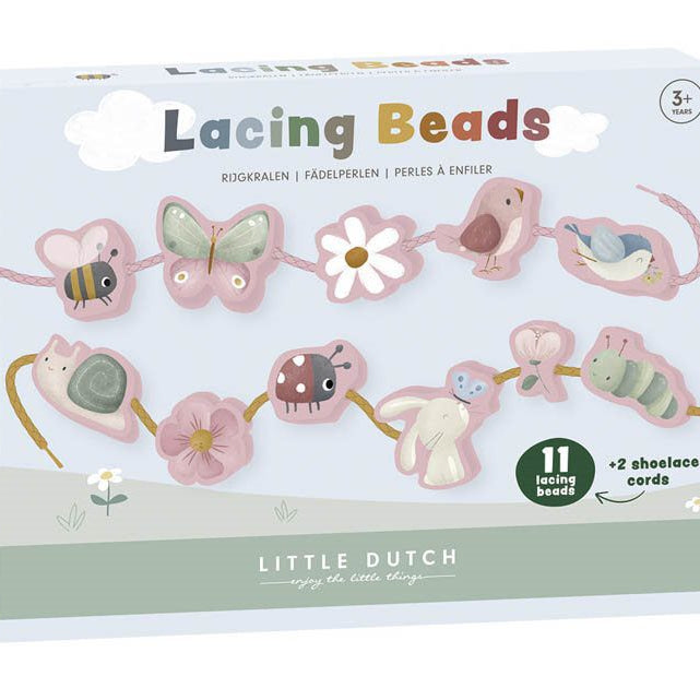 Contas de Entrelaçar Flowers & Butterflies | Little Dutch Mini-Me - Baby & Kids Store