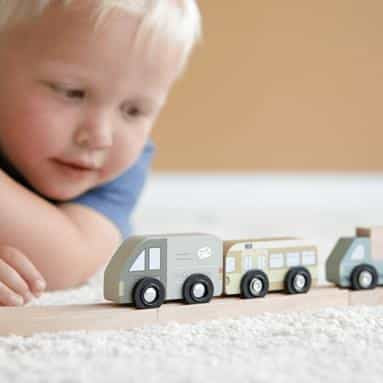 Conjunto de veículos - Railway Collection | Little Dutch Little Dutch Mini-Me - Baby & Kids Store