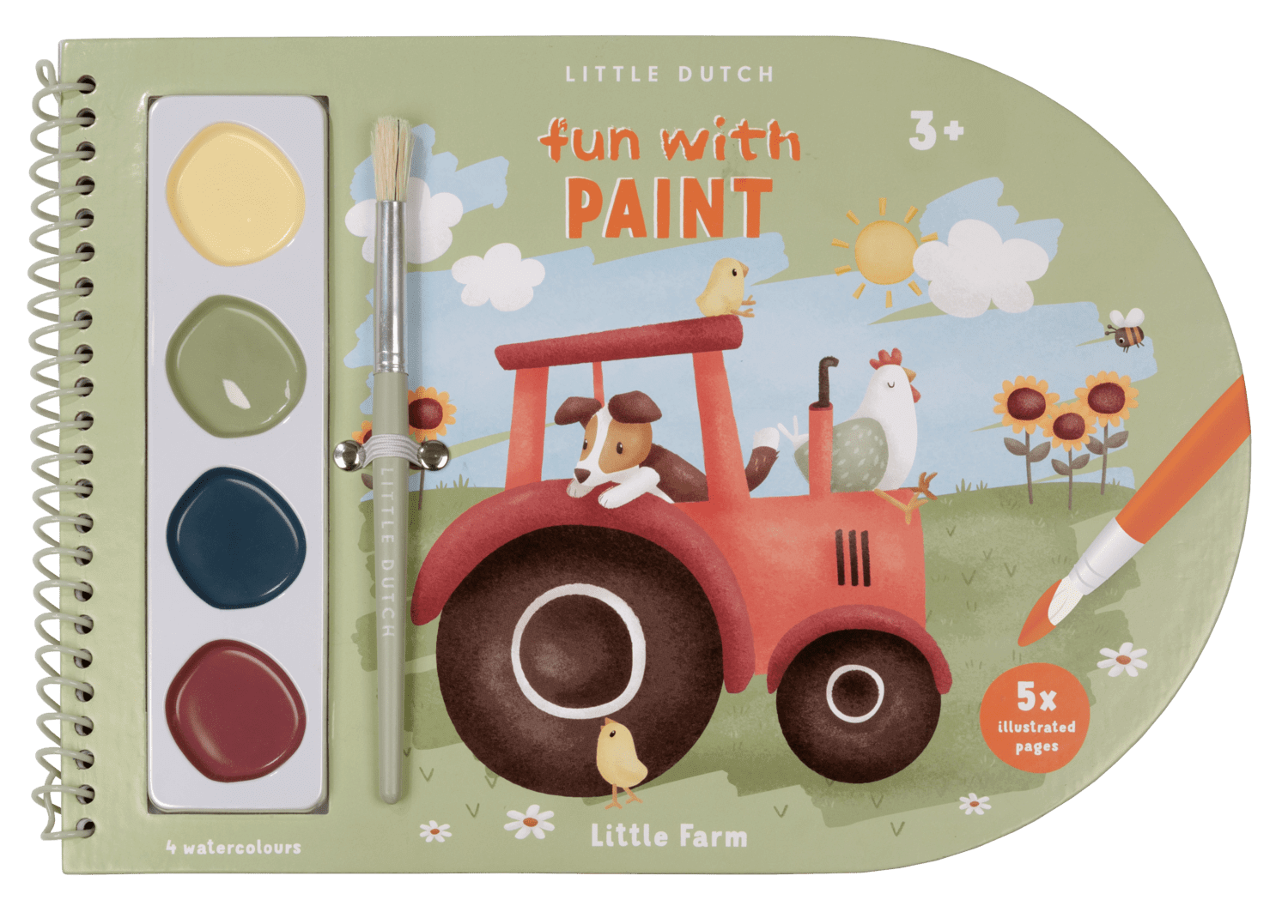 Livro de pintar com aguarelas | Little Dutch - Mini-Me - Baby & Kids Store