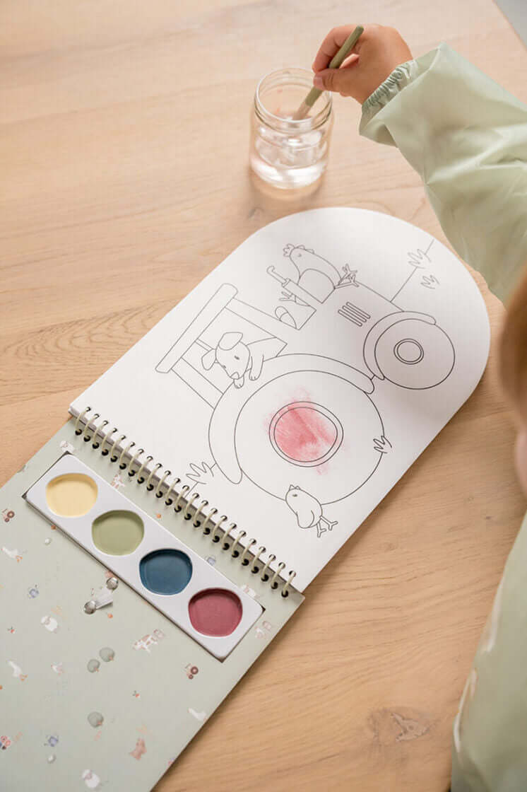 Livro de pintar com aguarelas | Little Dutch - Mini-Me - Baby & Kids Store