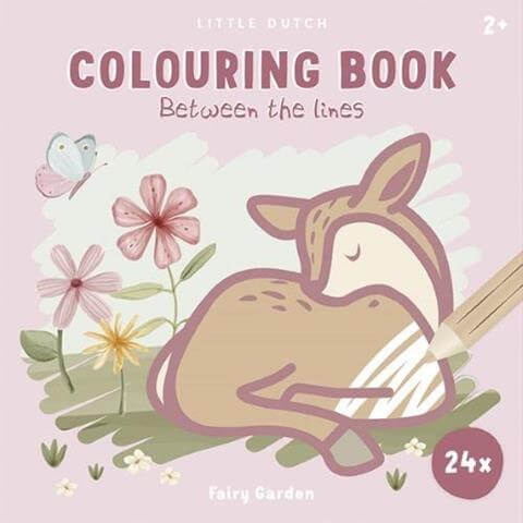 Livro de Colorir entre Linhas Fairy Garden | Little Dutch - Mini-Me - Baby & Kids Store