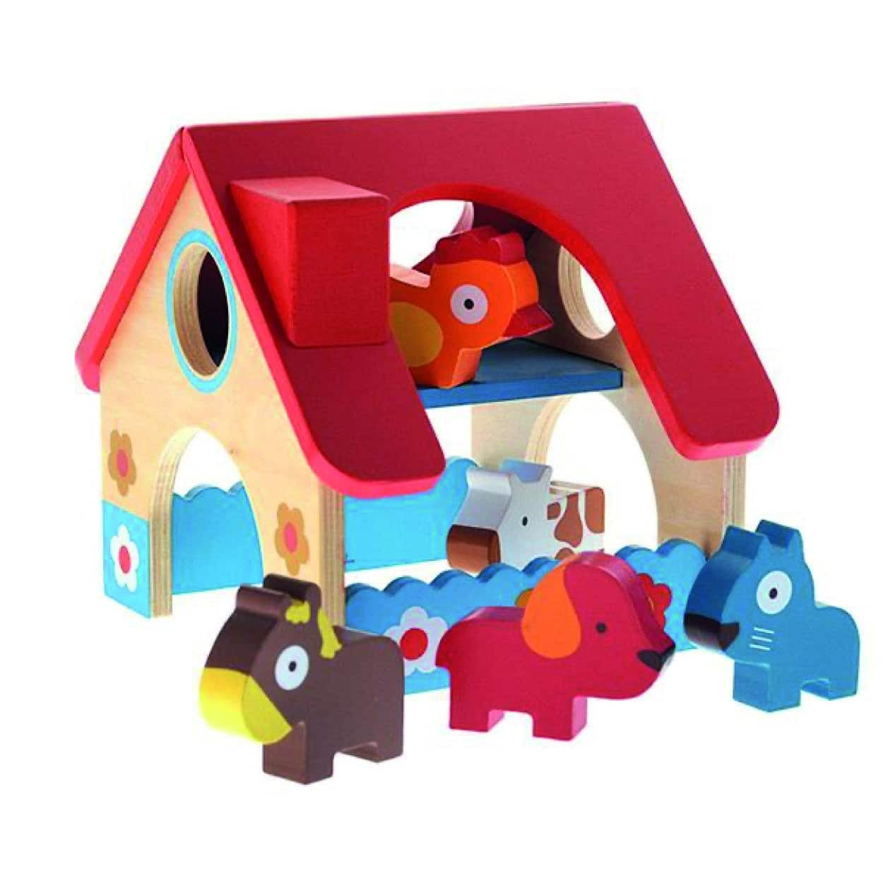 Minifarm - Casa da Quinta com animais | Djeco Mini-Me - Baby & Kids Store