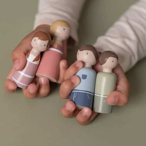 Set Familia da Rosa - Extensão para casa das bonecas | Little Dutch - Mini-Me