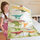 Autocolantes + Poster Discovery - Dinossauros | Poppik Mini-Me - Baby & Kids Store