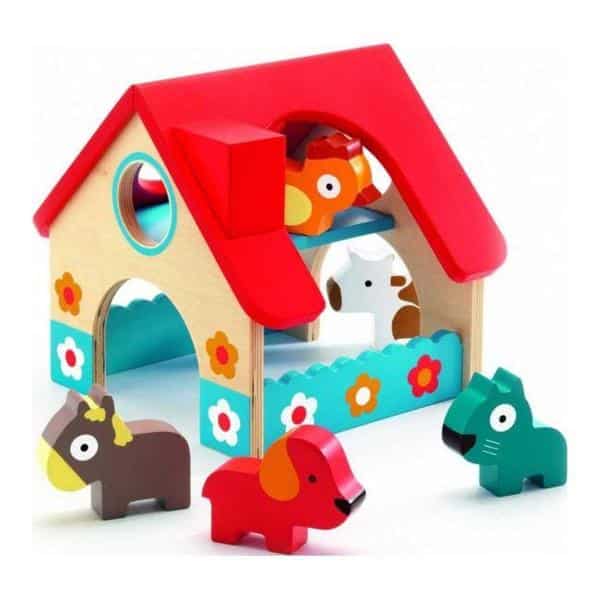 Minifarm - Casa da Quinta com animais | Djeco Mini-Me - Baby & Kids Store