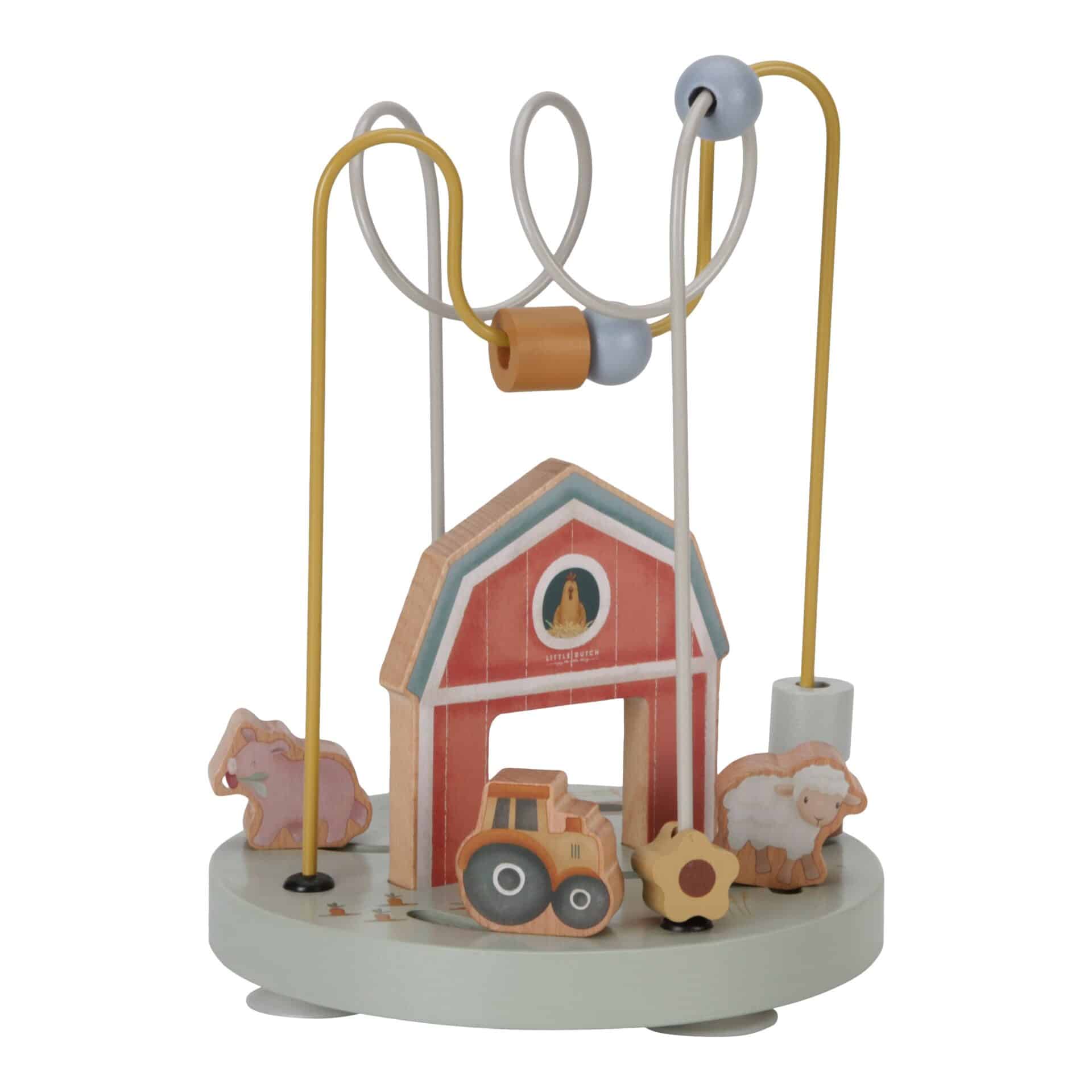 Espiral de Atividades em madeira - Little Farm | Little Dutch Mini-Me - Baby & Kids Store