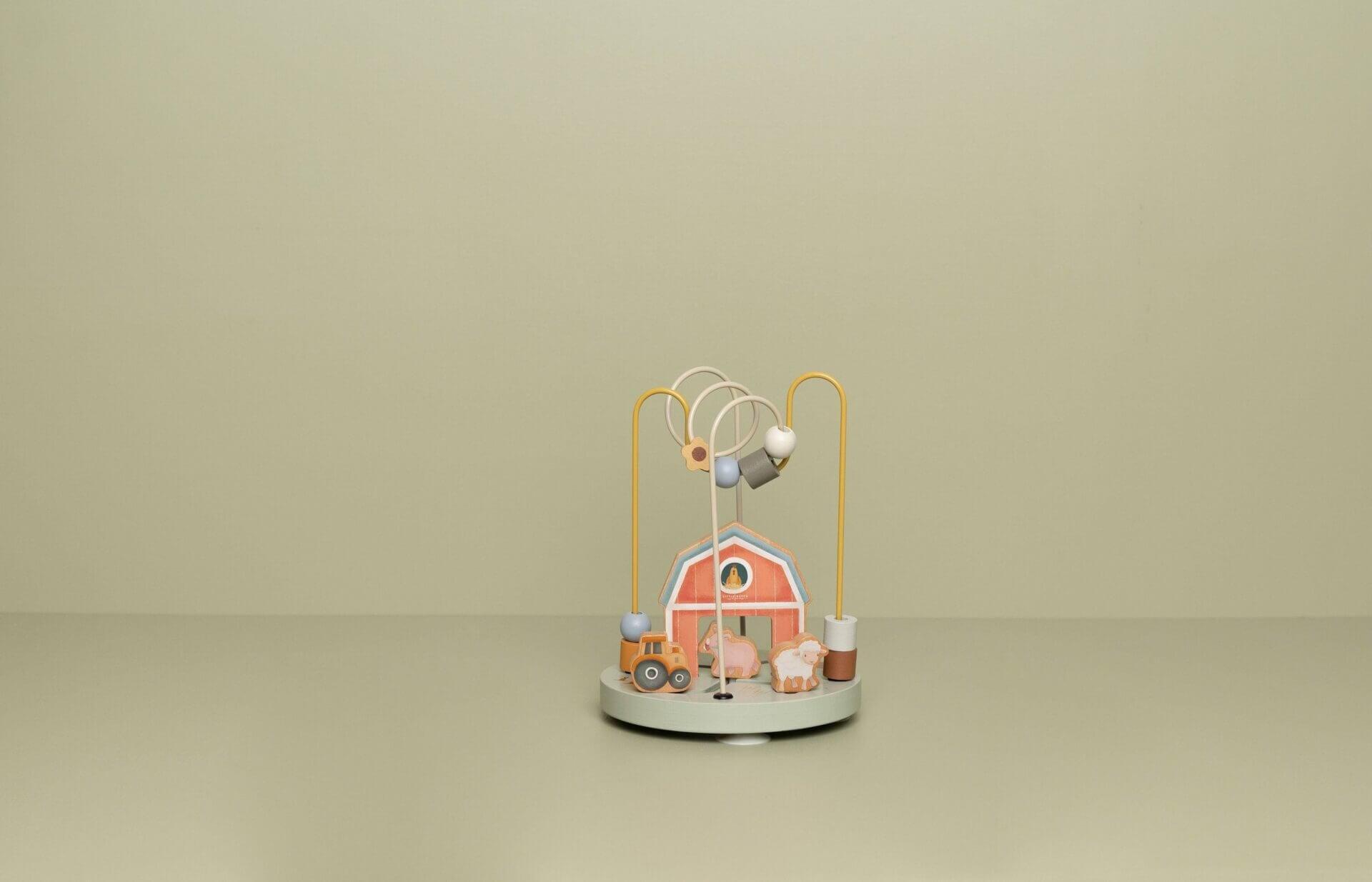 Espiral de Atividades em madeira - Little Farm | Little Dutch - Mini-Me - Baby & Kids Store