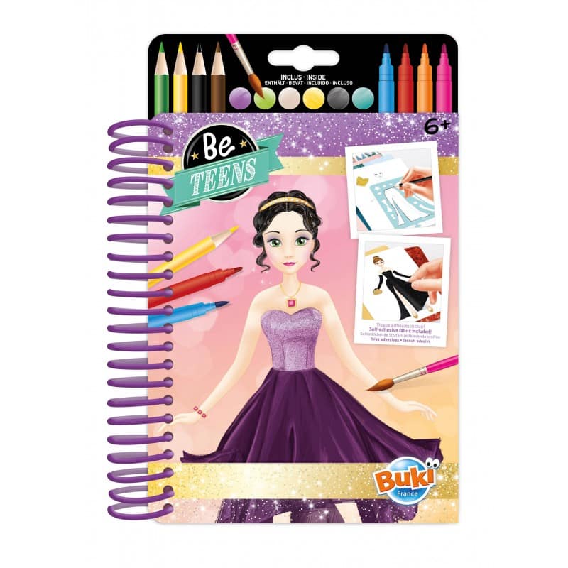 Sketchbook - Caderno de desenhos de moda - vestidos de noite | BUKI Mini-Me - Baby & Kids Store