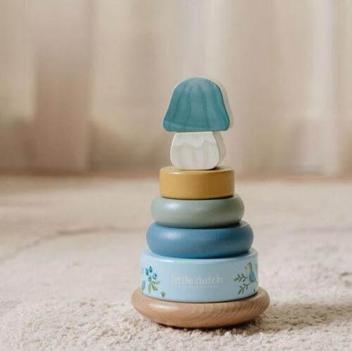 Aneis de Empilhar Cogumelo - Forest Friends | Little Dutch - Mini-Me - Baby & Kids Store