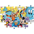 Puzzle Mickey 2X20 - Clementoni com personagens alegres e cores vibrantes, perfeito para diversão infantil.