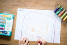 6 Lápis de Cera Multicoloridos +3 anos | DJECO Djeco Mini-Me - Baby & Kids Store