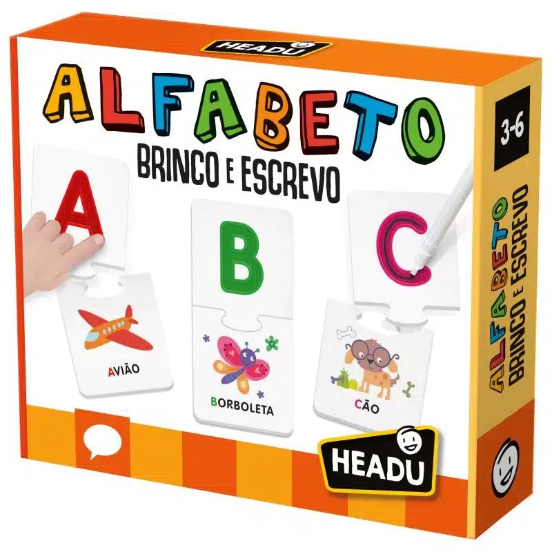 Alfabeto brinco e escrevo | Headu Mini-Me - Baby & Kids Store